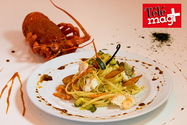 Spaghetti aux Langoustes de Tristan da Cunha Spaghetti aux Langoustes de Tristan da Cunha