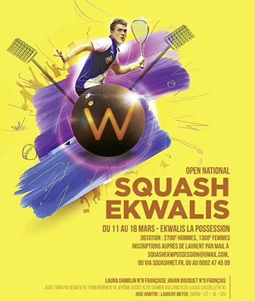 Squash : 4ème Open National Prestige