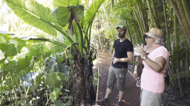 Visite du jardin d’Eden