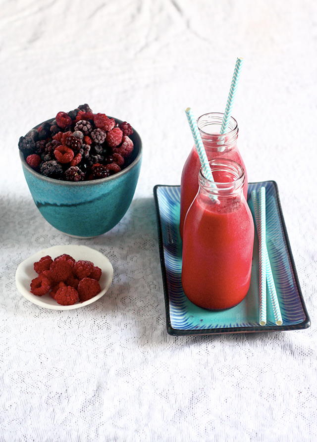 Smoothie aux fruits rouges Smoothie aux fruits rouges