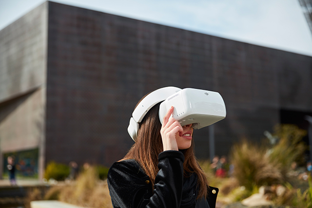 DJI, un casque pour piloter les drones DJI, un casque pour piloter les drones