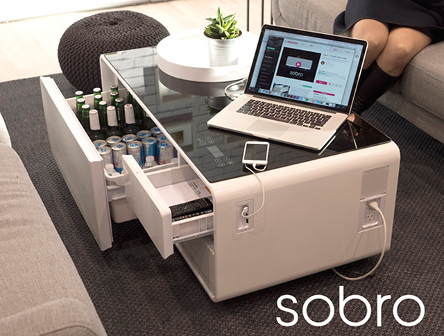Sobro, la table basse gadget Sobro, la table basse gadget