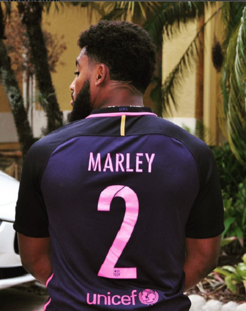 Le petit-fils de Bob Marley signe chez les Redskins de Washington Le petit-fils de Bob Marley signe chez les Redskins de Washington