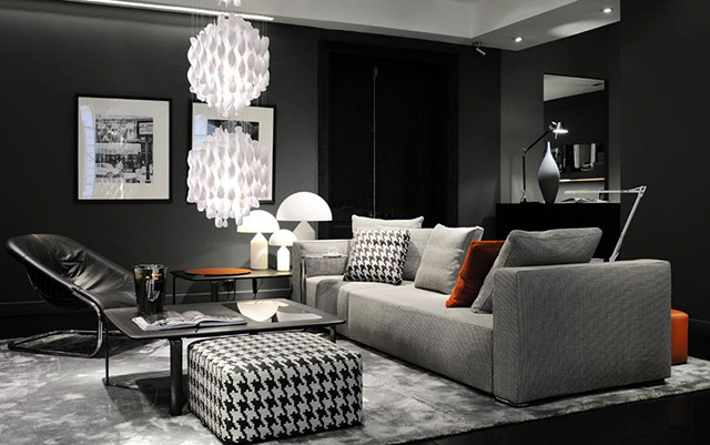 Une déco sobre : En noir et blanc ! Une déco sobre : En noir et blanc !