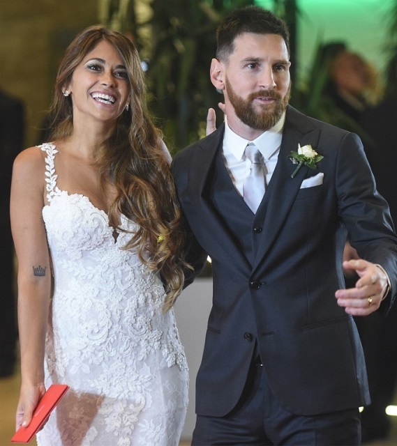 Les images du mariage de Lionel Messi et Antonella Roccuzzo