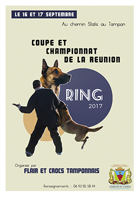 Coupe et le championnat de la Réunion de ring (chien de mordant)