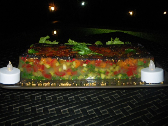 Terrine de légumes végétarienne