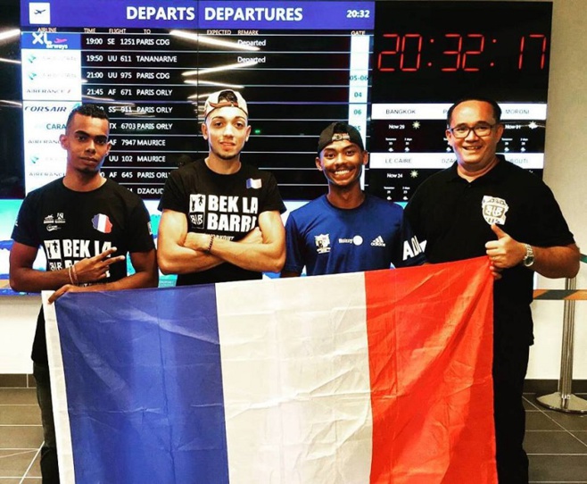 Street workout : 4 Réunionnais s'envolent pour la Coupe du Monde