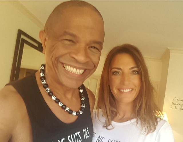 Franky Vincent et Eve Angeli Franky Vincent et Eve Angeli