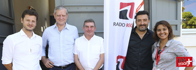 L'équipe de Radio Régie -©Julien Bourbon
