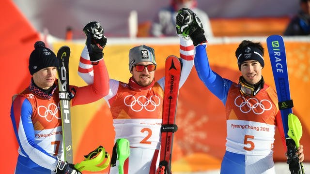 JO-2018: Alexis Pinturault et Victor Muffat-Jeandet, décrochent l'argent et le bronze du combiné JO-2018: Alexis Pinturault et Victor Muffat-Jeandet, décrochent l'argent et le bronze du combiné