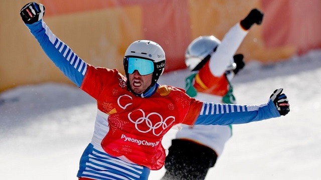 JO-2018 : le Français Pierre Vaultier décroche la médaille d'or en snowboardcross