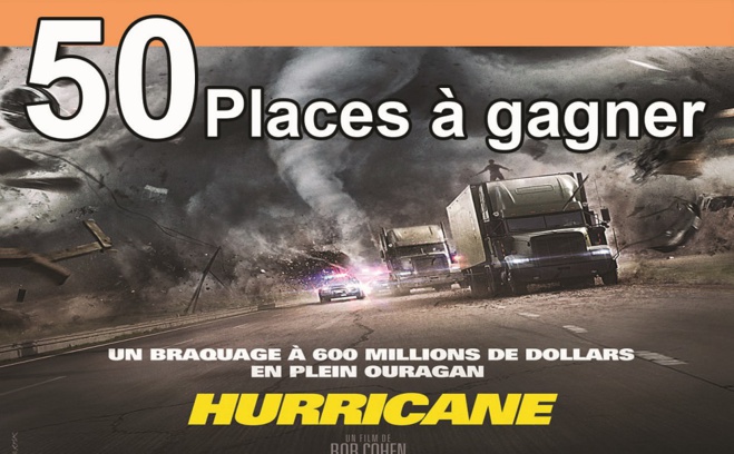 50 places à gagner pour "Hurricane" avec le réseau ICC