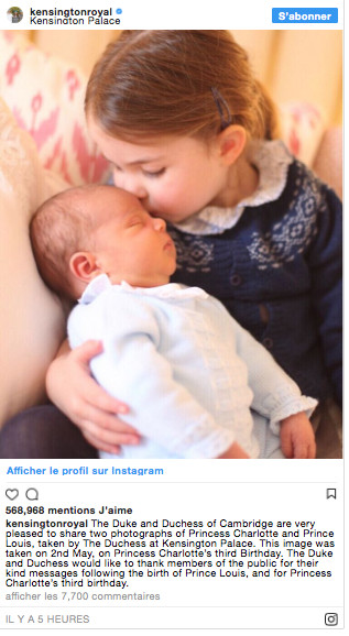 Adorable : Deux nouvelles photos du prince Louis Adorable : Deux nouvelles photos du prince Louis