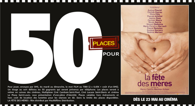 Cinéma - 50 places à gagner pour “La Fête des Mères” avec le réseau Mauréfilms