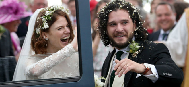 Jon Snow et Ygritte de "Game of Thrones", se sont mariés !