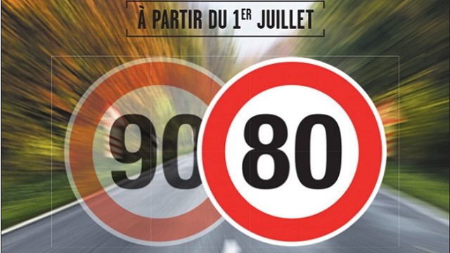 Au 1er juillet : on ne roule plus à 90km/h sur nos routes ! Au 1er juillet : on ne roule plus à 90km/h sur nos routes !