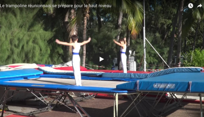 Le trampoline réunionnais se prépare pour le haut niveau