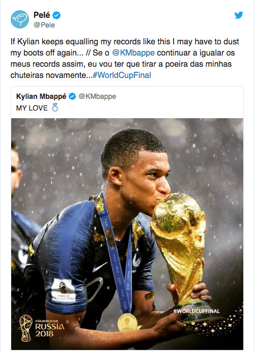 Quand Pogba fait son show à l’Elysée… et que Pelé devient définitivement fan de Kylian Mbappé ! Quand Pogba fait son show à l’Elysée… et que Pelé devient définitivement fan de Kylian Mbappé !