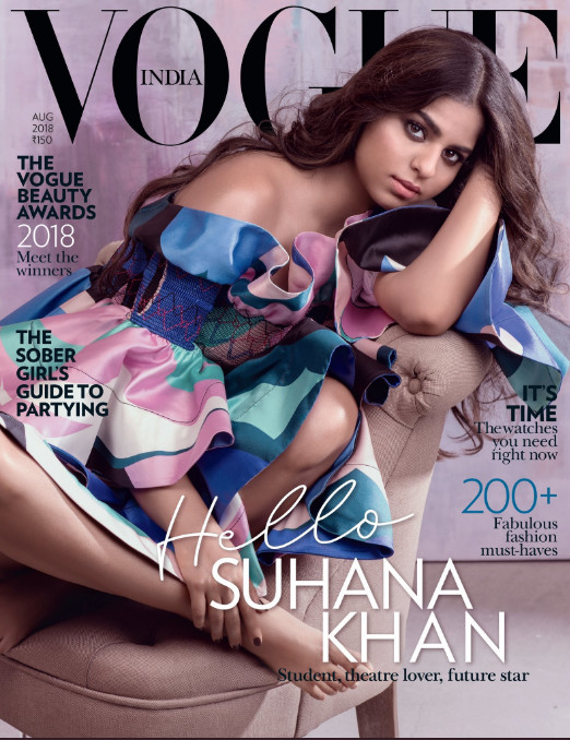 La fille de Shah Rukh Khan, fait polémique en couverture de « Vogue India » La fille de Shah Rukh Khan, fait polémique en couverture de « Vogue India »