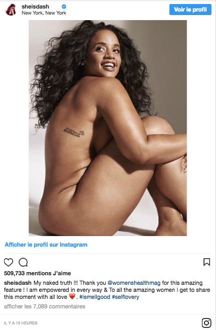 Dascha Polanco, star dans la série "Orange Is the New Black" pose nue et revendique ses rondeurs Dascha Polanco, star dans la série "Orange Is the New Black" pose nue et revendique ses rondeurs