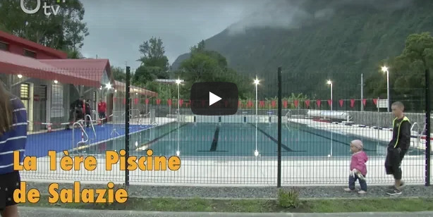 Une piscine flambant neuve à Salazie Une piscine flambant neuve à Salazie