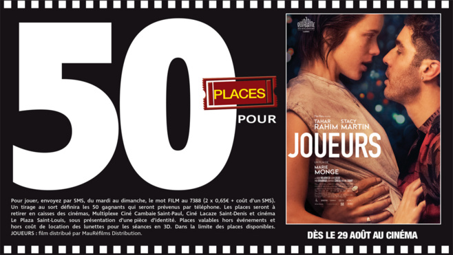 Cinéma - 50 places à gagner pour “ Joueurs ” avec le réseau Mauréfilms