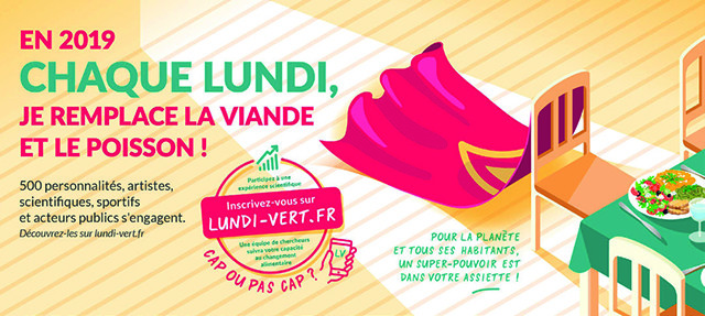 Le Lundi vert : une journée par semaine, sans viande ni poisson !