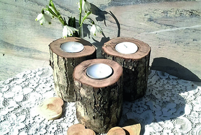 Un tronc d’arbre, 4 possibilités de DIY Un tronc d’arbre, 4 possibilités de DIY