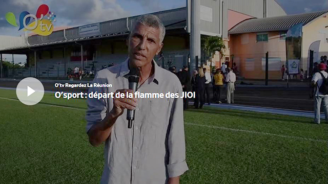O'sport : départ de la flamme des JIOI O'sport : départ de la flamme des JIOI