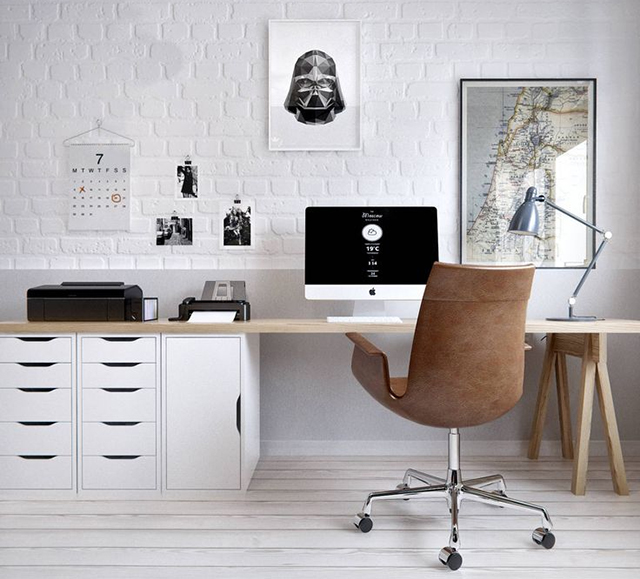 Un ordinateur bien placé pour bien travailler ! Un ordinateur bien placé pour bien travailler !