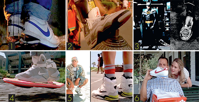 LES SNEAKERS DANS LE CINEMA LES SNEAKERS DANS LE CINEMA