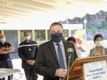 Inauguration du Centre de Vaccination Covid-19 à l’Espace Reydellet du Département