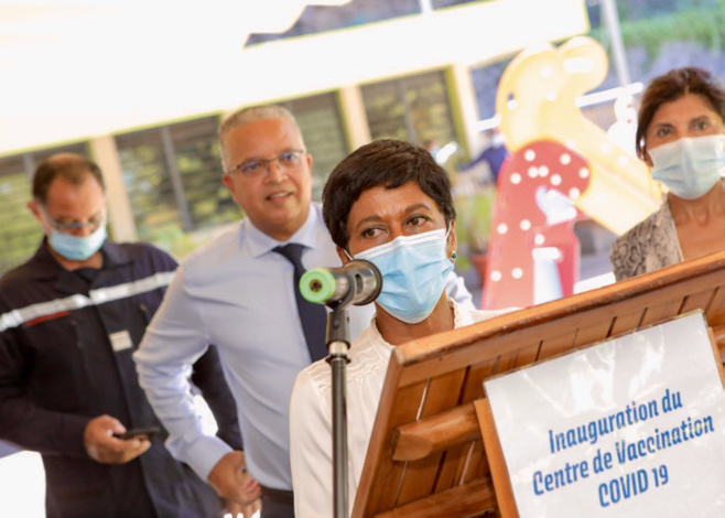 Inauguration du Centre de Vaccination Covid-19 à l’Espace Reydellet du Département