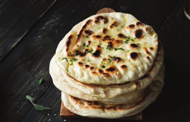 Naan, le petit pain indien gourmand à faire maison