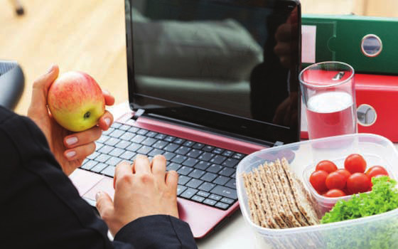 Les clés pour bien manger au bureau