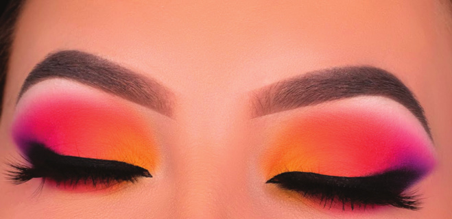 Comment réaliser un «sunset eye»?