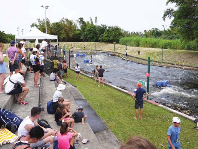 Canoë-Kayak : Malgré le cyclone, succès de « Run Slalom 2022 »