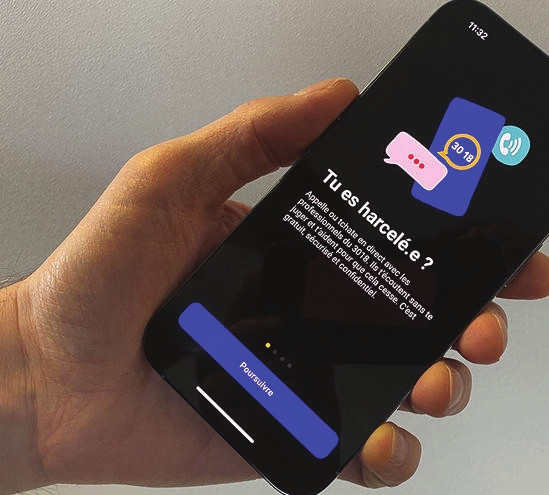 L’appli 3018 vient en aide aux victimes de cyberharcèlement L’appli 3018 vient en aide aux victimes de cyberharcèlement