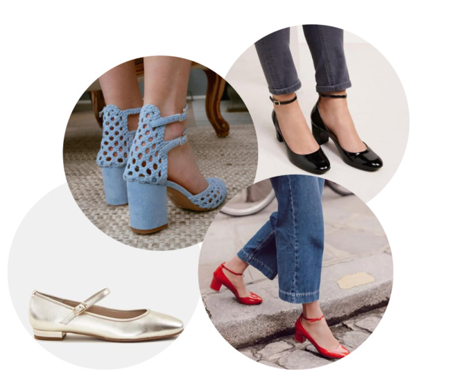 Tendances chaussures printemps- été 2022: le retour des sandales Méduse et des Babies