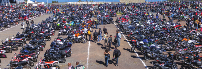 Messe des motards à la Plaine des Cafres : Ils étaient 5000 au moins...