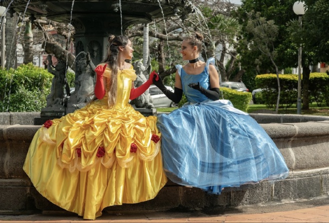 L'atelier de Line des robes pour les princesses de demain