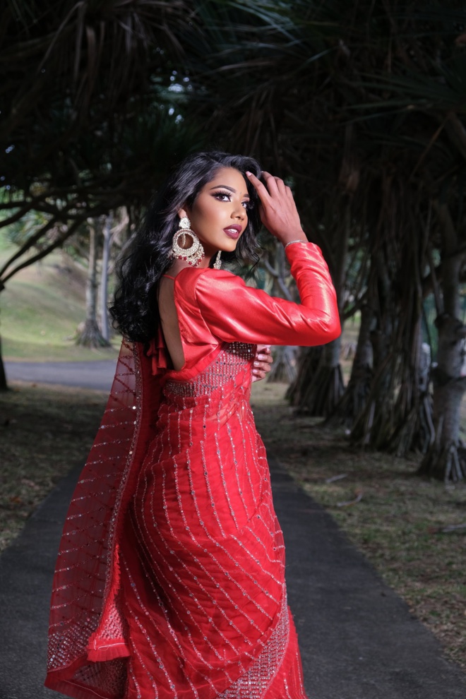 Miss India Réunion 2023 Samira Perianmodely