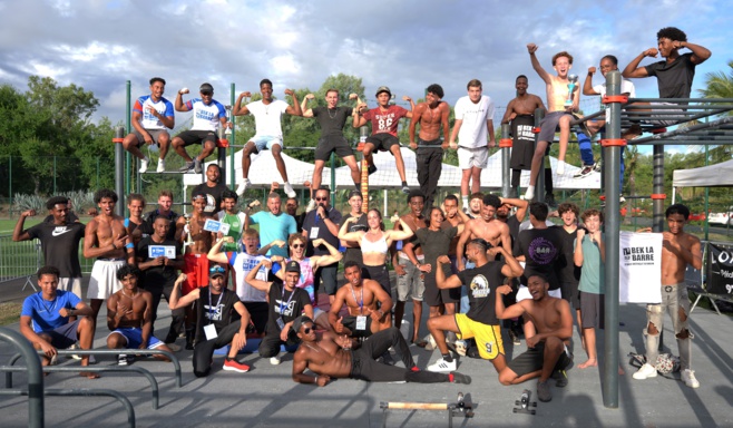 Qualifications pour les championnats de France de Street Workout le 28/04 à l'Etang Salé