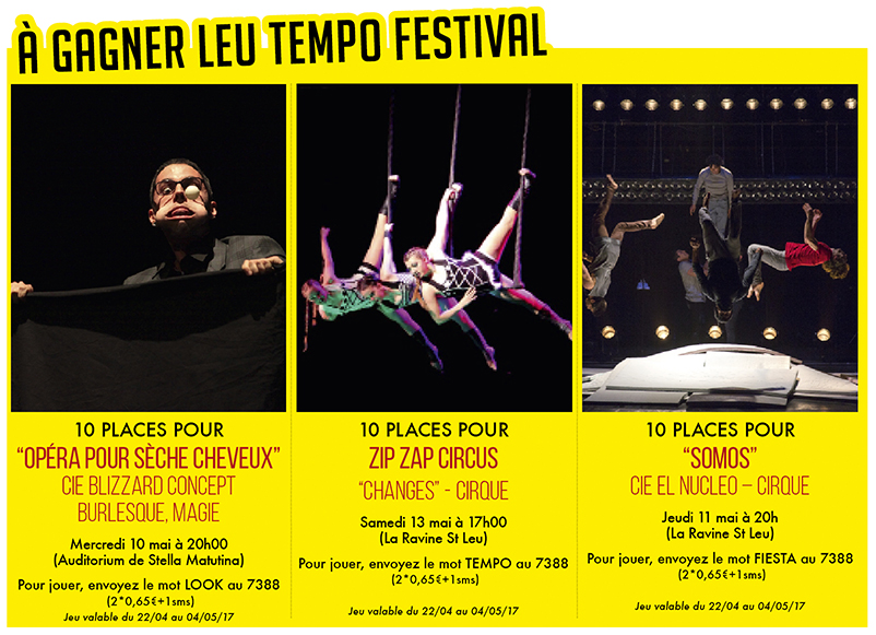 Gagnez vos places pour Leu Tempo Festival