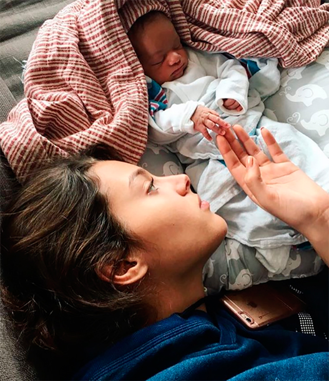 Joakim Noah publie une photo sa fille âgée de huit mois.