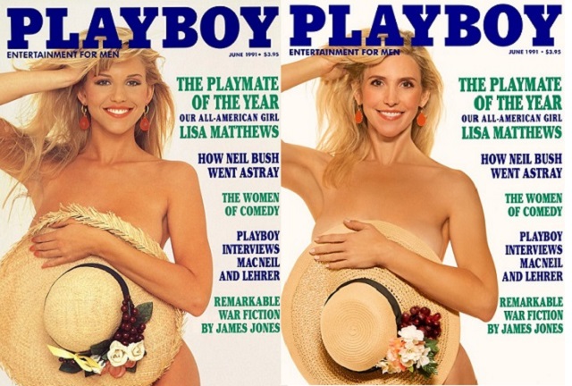 Playboy: les Playmates recréent leurs couvertures 30 ans après!