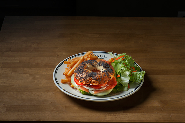 Bagel au saumon