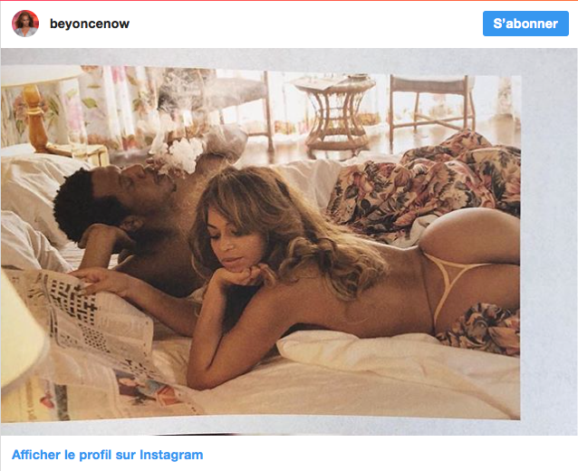 Découvrez Beyoncé et Jay-Z dans leur lit conjugal ... nus !