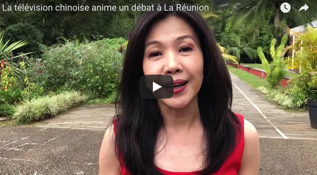 La télévision chinoise anime un débat à La Réunion